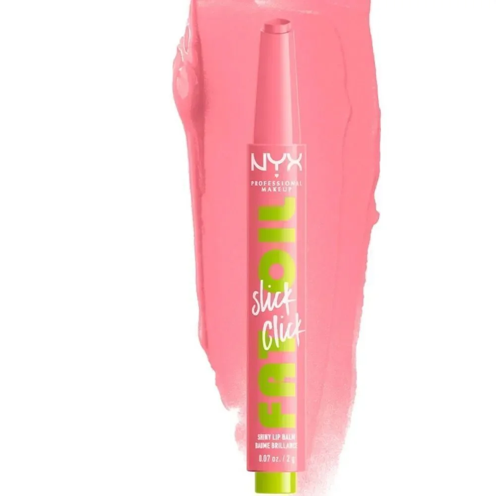 🦋 NYX Clout Fat Oil Pink Glossy Lip Balm with Hydrating Formula New